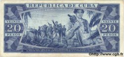 20 Pesos CUBA  1961 P.097a TTB