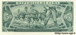 5 Pesos Spécimen CUBA  1972 P.103bs NEUF