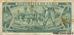 5 Pesos CUBA  1988 P.103d pr.TB