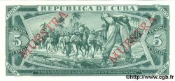 5 Pesos Spécimen KUBA  1988 P.103d ST