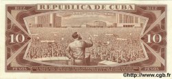 10 Pesos Spécimen CUBA  1970 P.104as UNC-