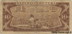 10 Pesos CUBA  1986 P.104c G