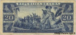 20 Pesos CUBA  1983 P.105c TB