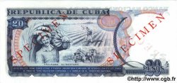 20 Pesos Spécimen CUBA  1991 P.110s NEUF