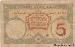 5 Francs DJIBOUTI  1928 P.06b TB+