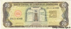 20 Pesos Oro RÉPUBLIQUE DOMINICAINE  1990 P.133 TTB
