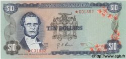 10 Dollars JAMAÏQUE  1978 P.CS01 NEUF
