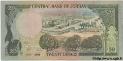 20 Dinars JORDANIE  1981 P.21 pr.TTB
