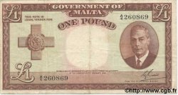 1 Pound MALTE  1951 P.22 pr.TTB