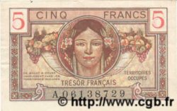 5 Francs TRÉSOR FRANÇAIS FRANCE  1947 VF.29.01 SPL