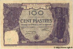 100 Piastres INDOCHINE FRANÇAISE Saïgon 1919 P.039 TTB