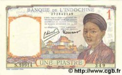 1 Piastre FRENCH INDOCHINA  1945 P.054d UNC-