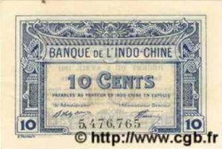 10 Cents  INDOCHINE FRANÇAISE  1922 P.043 SPL