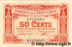 50 Cents INDOCHINE FRANÇAISE  1920 P.046 SPL