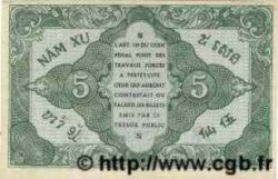 5 Cents INDOCHINE FRANÇAISE  1943 P.088a TTB+