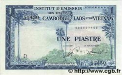 1 Piastre - 1 Kip INDOCHINA  1954 P.100 EBC