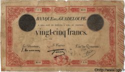 25 Francs rouge GUADELOUPE  1934 P.08 SGE