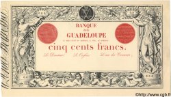 500 Francs Spécimen GUADELOUPE  1887 P.10s VZ+
