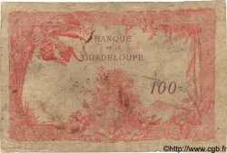 100 Francs GUADELOUPE  1932 P.16 q.MB