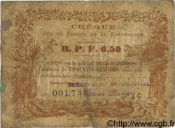 0,50 Franc GUADELOUPE  1890 P.20B q.B