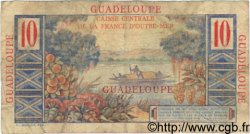 10 Francs Colbert GUADELOUPE  1946 P.32 q.B
