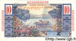 10 Francs Colbert Spécimen GUADELOUPE  1946 P.32s UNC-