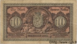 10 Markkaa FINNLAND  1889 P.A51 S