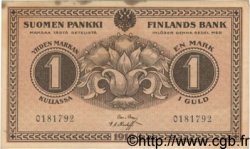 1 Markka FINLAND  1916 P.019 VF+
