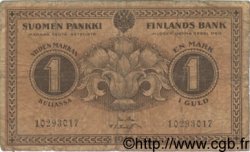 1 Markka FINLAND  1916 P.019 G