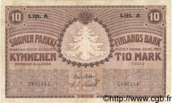 10 Markkaa FINNLAND  1909 P.025