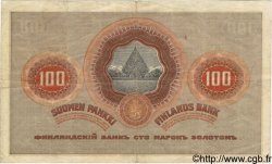 100 Markkaa FINLAND  1909 P.031 VF