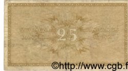 25 Pennia FINLAND  1918 P.033 VF