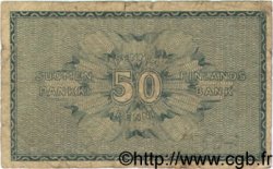 50 Pennia FINLAND  1918 P.034 VG