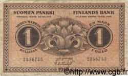 1 Markka FINNLAND  1918 P.035 S