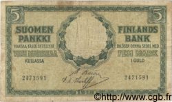 5 Markkaa FINLANDE  1918 P.036