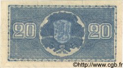20 Markkaa FINLAND  1945 P.086 UNC
