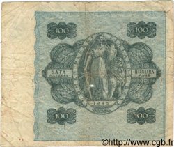 100 Markkaa FINLANDIA  1945 P.088 q.MB