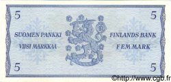 5 Markkaa FINNLAND  1963 P.099a ST