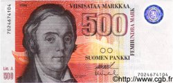 500 Markkaa FINLAND  1986 P.120 UNC