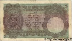 5 Rupees INDIA  1928 P.015a F