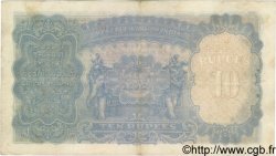 10 Rupees INDIA  1943 P.019b VF