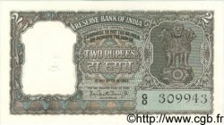 2 Rupees INDIA  1962 P.031 XF