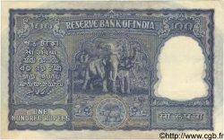 100 Rupees INDIA  1949 P.042a VF - XF