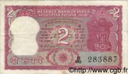 2 Rupees INDIA  1975 P.053c F+