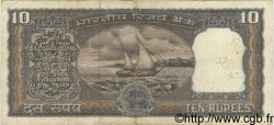 10 Rupees INDIA  1970 P.059a F