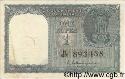 1 Rupee INDIA  1949 P.071b F+