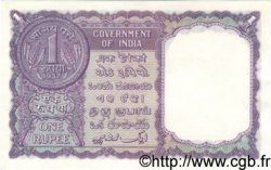 1 Rupee INDIA  1957 P.075b AU-