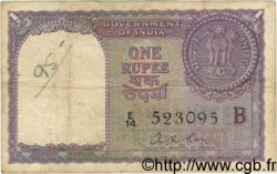1 Rupee INDIA  1957 P.075d