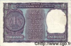 1 Rupee INDIA  1966 P.077a VF-