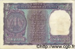 1 Rupee INDIA  1969 P.077f VF